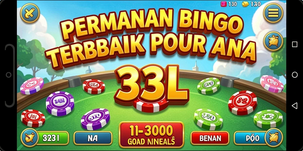 Tampilan gameplay Bingo yang seru di 33L.