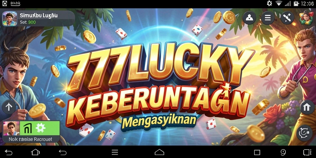 Tampilan gameplay menarik di 777LUCKY dengan nuansa keberuntungan.