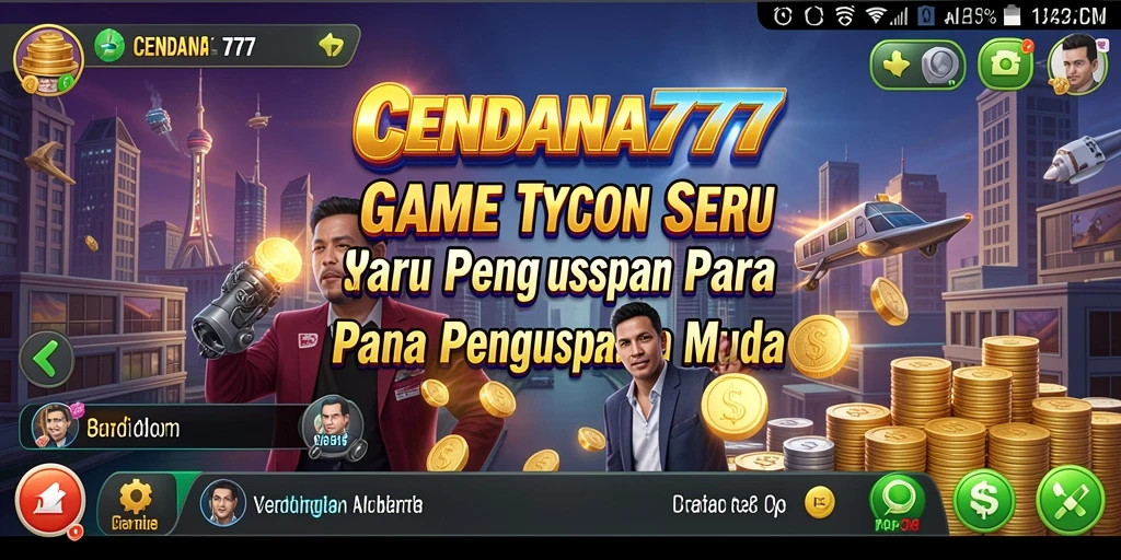 Tampilan gameplay CENDANA777 yang menarik dan interaktif.