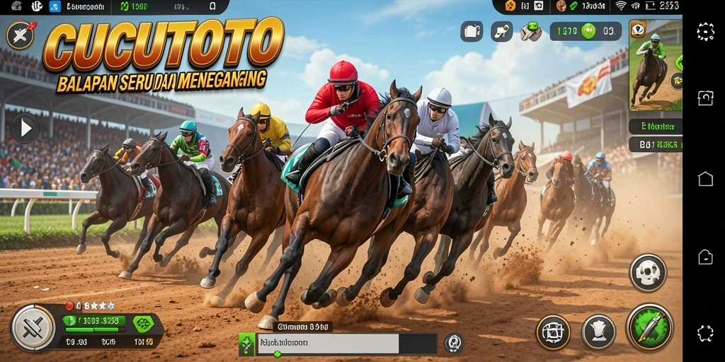 Tampilan gameplay seru dan grafis memukau di CUCUTOTO.