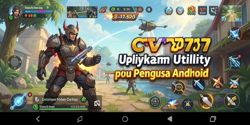 Screenshot utama CV777 menampilkan antarmuka aplikasi Utility yang intuitif.
