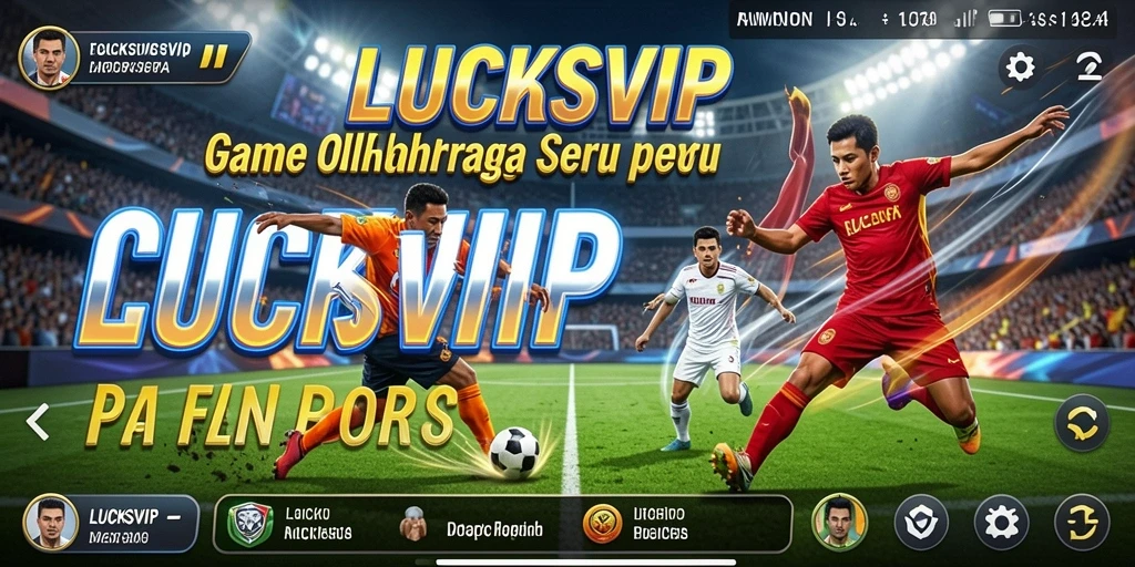 Screenshot gameplay LUCKSVIP yang menampilkan antarmuka olahraga yang menarik.