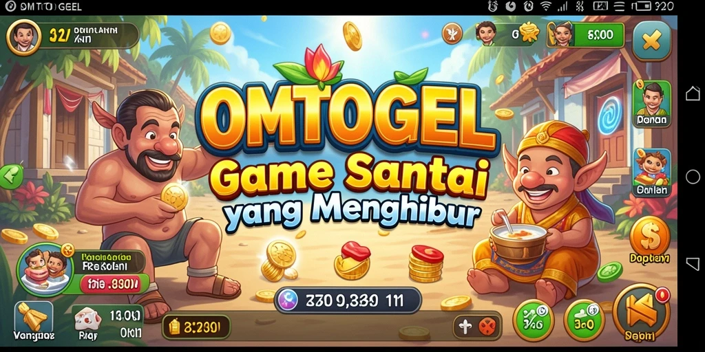 Gameplay santai dan menyenangkan di OMTOGEL.