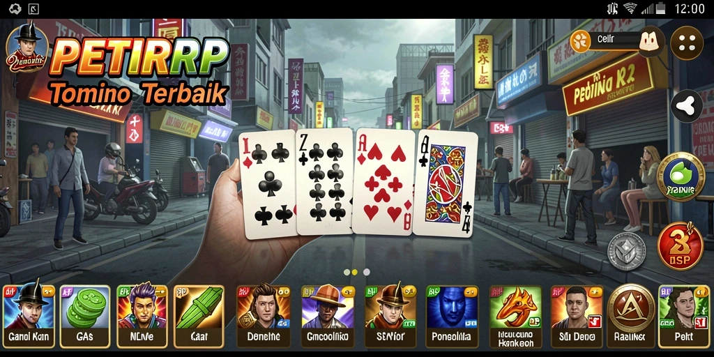 Tangkapan layar dari gameplay menarik di PETIRRP.