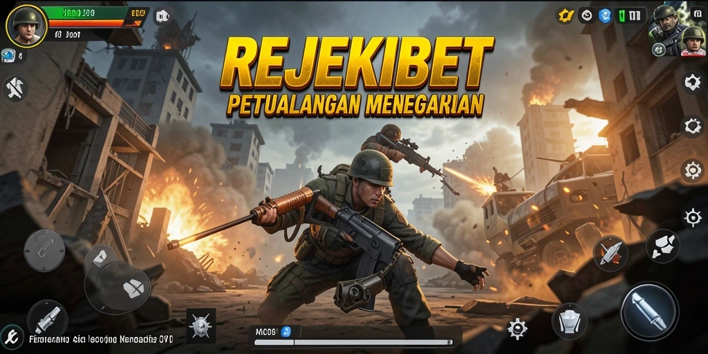 Screenshot utama dari gameplay seru REJEKIBET.