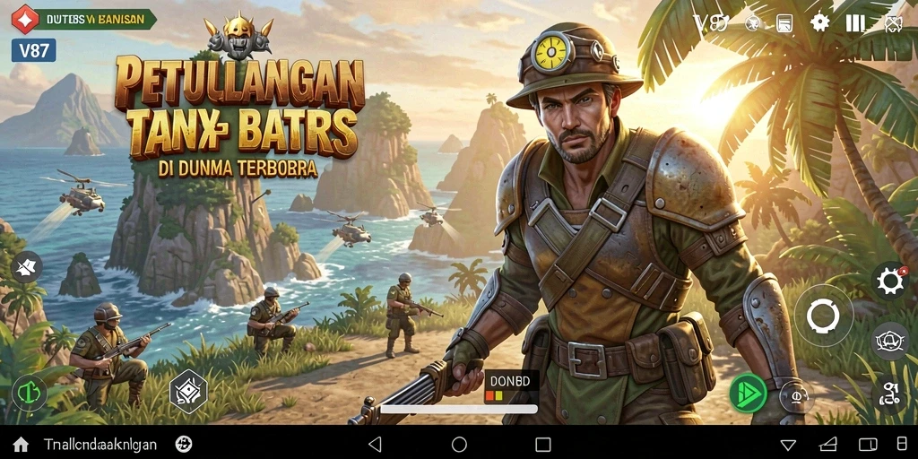 Tangkapan layar menampilkan pemandangan menakjubkan dalam gameplay dunia terbuka.