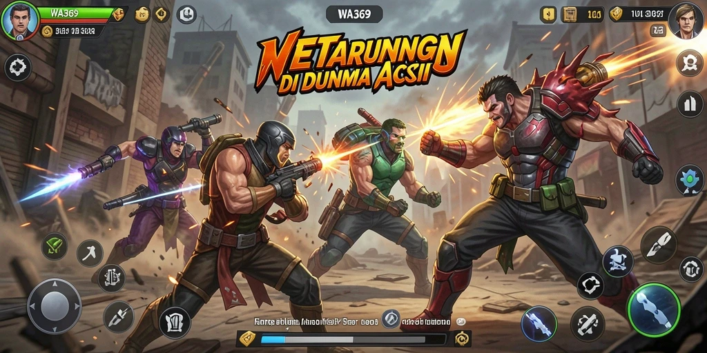 Gameplay seru dengan aksi pertarungan yang mendebarkan.
